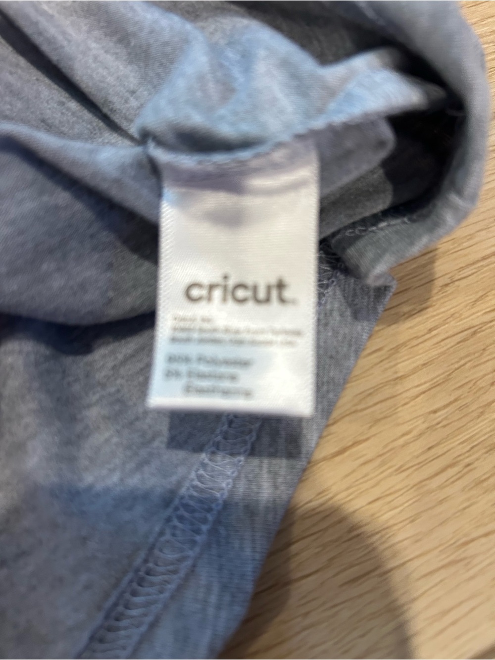 Cricut Light Gray Scoop Neck Short Sleeve Tee - Picture 3 of 3